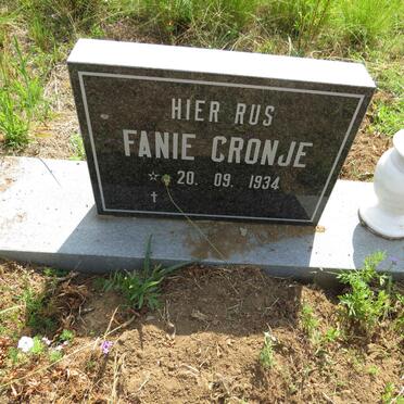 CRONJE Fanie 1934-