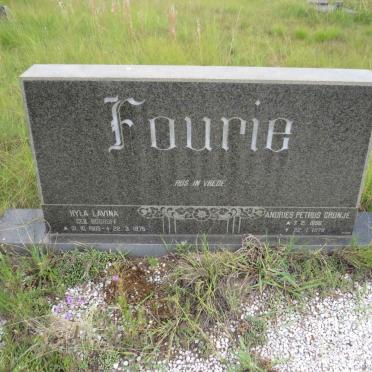 FOURIE Andries Petrus Cronje 1898-1978 & Hyla Lavina BOSHOFF 1903-1975