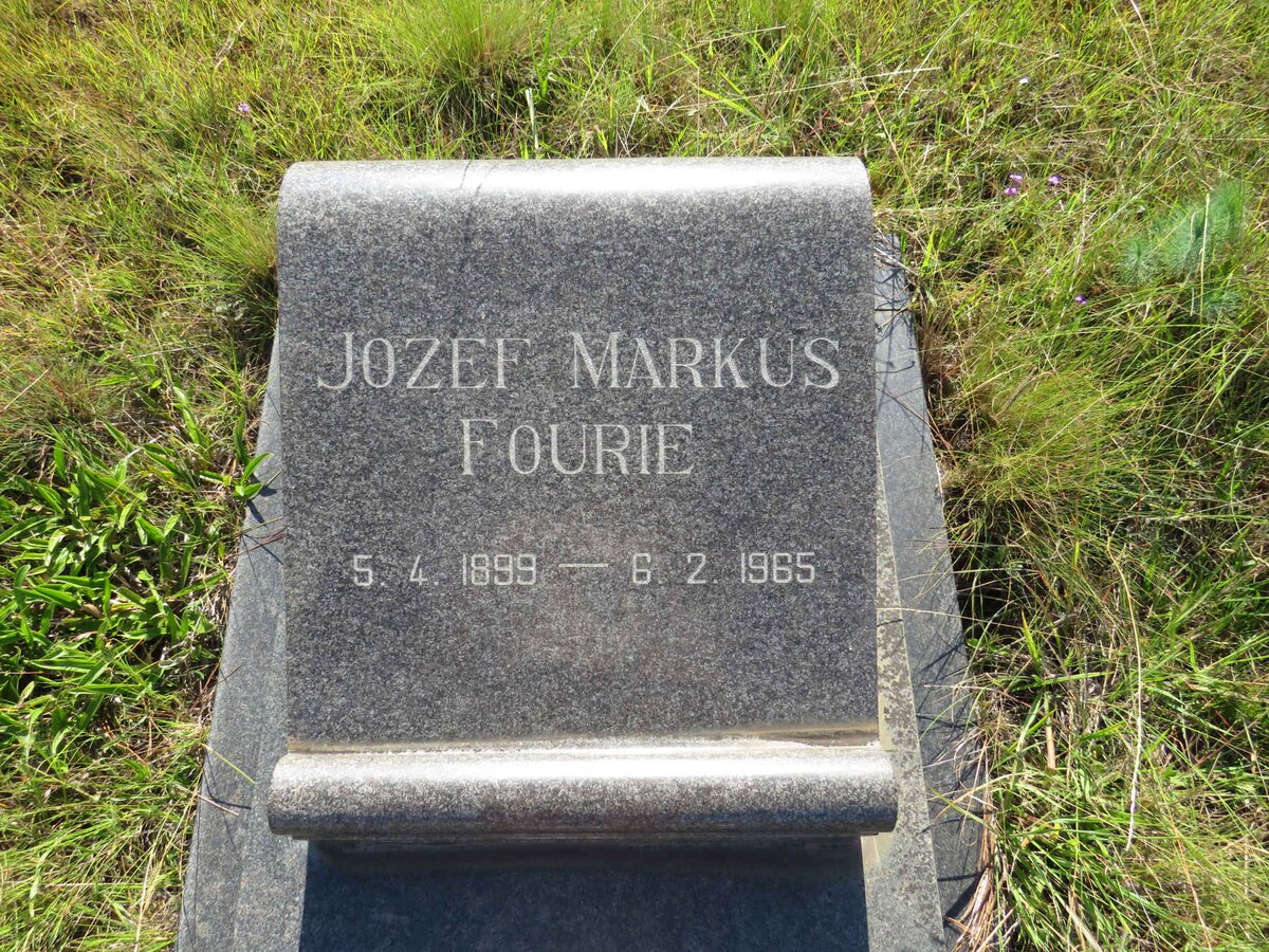 FOURIE Jozef Markus 1899-1965