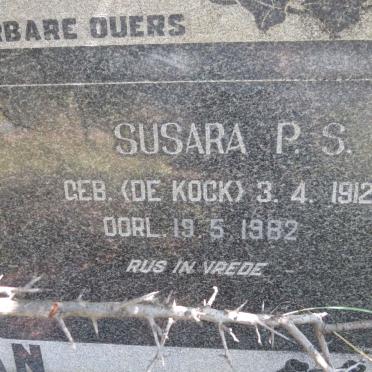 HUMAN Pieter Benjamin 1902-1967 & Susara P.S. DE KOCK 1912-1982 _2