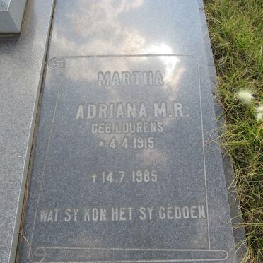 JORDAAN Hendrik Willem 1907-1988 & Martha Adriana M.R. LOURENS 1915-1985 _2