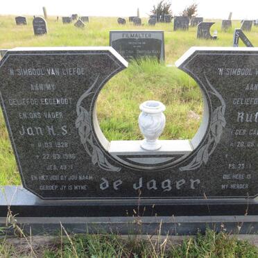 JAGER Jan H.S., de 1926-1998 & Ruth S. 1940-