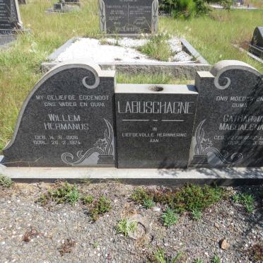 LABUSCHAGNE Willem Hermanus 1906-1974 & Catharina Magdalena KLEINHANS 1910-1991 