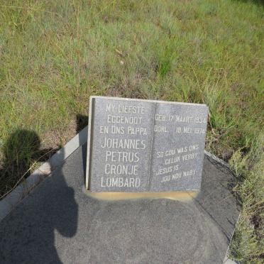 LOMBARD Johannes Petrus Cronje 1934-1974