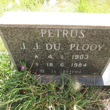 PLOOY Petrus J.J., du 1903-1984