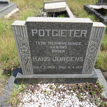 POTGIETER Hans Jurgens 1909-1971