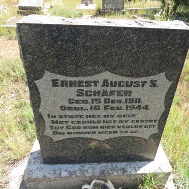 SCHAFER Ernest August S. 1911-1944