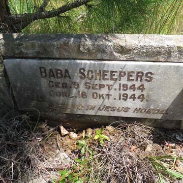 SCHEEPERS Baba 1944-1944