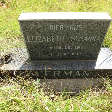 SAUERMAN Elizabeth Susanna 1917-1992