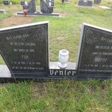 VENTER Flip 1919-1995 & Martie 1919-2005