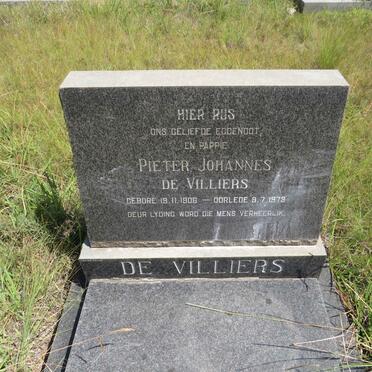 VILLIERS Pieter Johannes, de 1906-1973