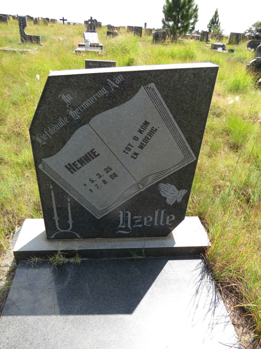 YZELLE Hennie 1935-1986