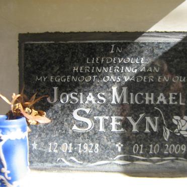 STEYN Josias Michael 1928-2009