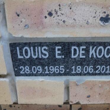 KOCK Louis E., de 1965-2011
