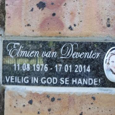 DEVENTER Elmien, van 1976-2014