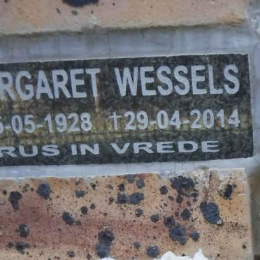 WESSELS Margaret 1928-2014