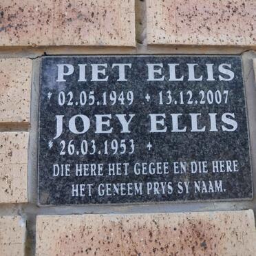 ELLIS Piet 1949-2007 en Joey 1953-