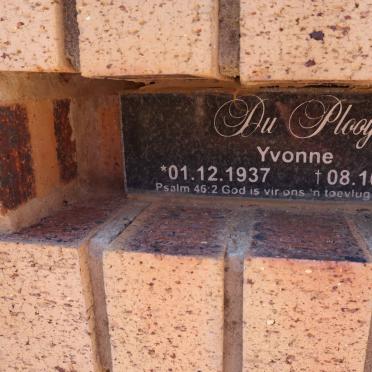 PLOOY Yvonne, du 1937-2016