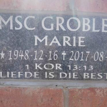 GROBLER M.S.C. 1948-2017
