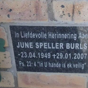 BURLS June Speller 1949-2007