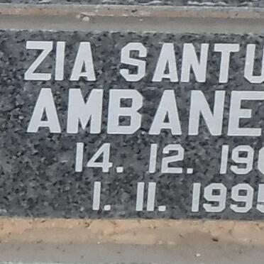 AMBANELLI Zia Santuzza 1907-1995