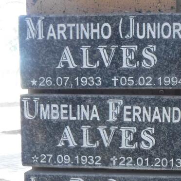ALVES Martinho 1933-1994 &amp; Umbelina Fernanda 1932-2013