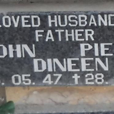 DINEEN John Pierre 1947-2000