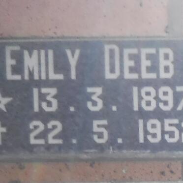 DEEB Emily 1897-1952