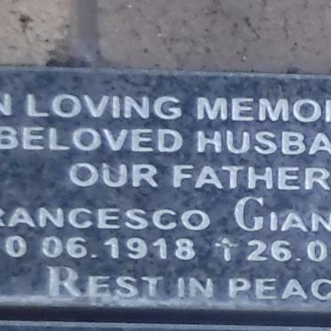 GIANDOLFI Francesco 1918-2010