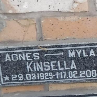KINSELLA Agnes Myla 1929-2004