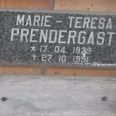 PRENDERGAST Marie-Theresa 1939-1991