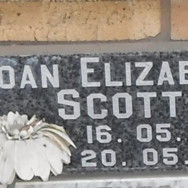 SCOTT Joan Elizabeth 1907-1991