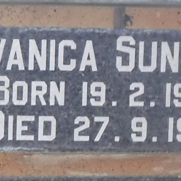 SUNJKA Ivanica 1902-1970