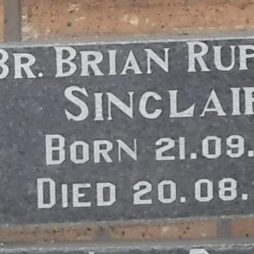 SINCLAIR Brian Rupert 1941-1988