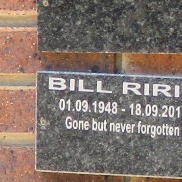 RIRIE Bill 1948-2015