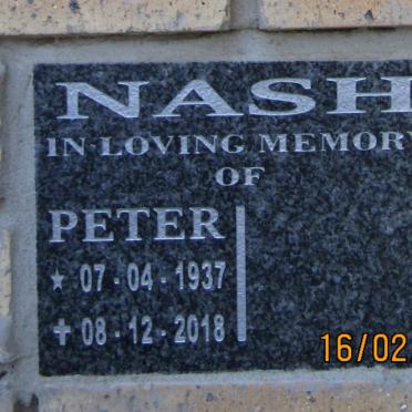 NASH Peter 1937-2018