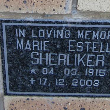 SHERLIKER Marie Estelle 1915-2003