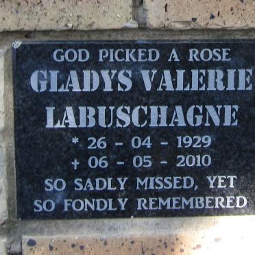 LABUSCHAGNE Gladys Valerie 1929-2010