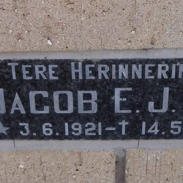 DRY Jacob E.J. 1921-1990