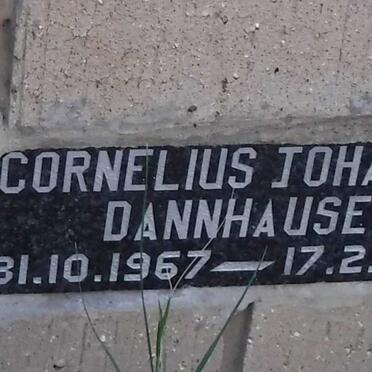 DANNHAUSER Cornelius Johannes 1967-1998