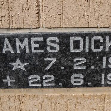 DICKSON James 1915-1980