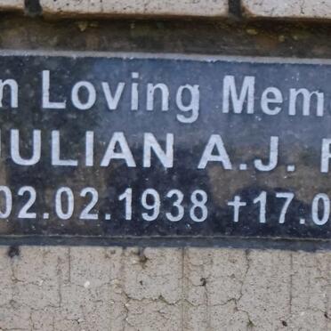 FORD Julian A.J. 1938-2008