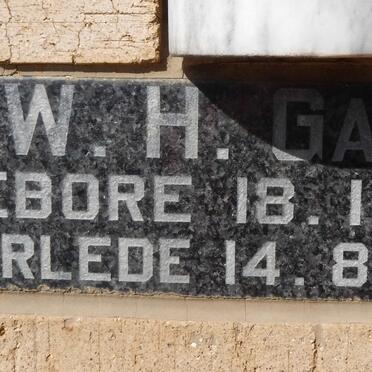 GALE W.H. 1908-1983