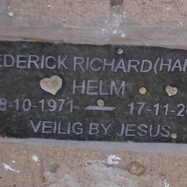 HELM Frederick Richard 1971-2003