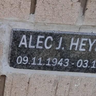 HEYMANS Alec J. 1943-2010