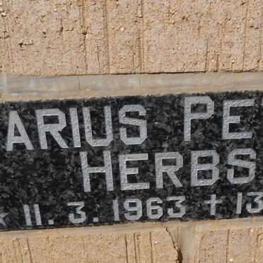 HERBST Marius Petrus 1963-1981