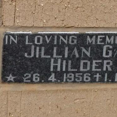 HILDER Jillian Gail 1956-1985