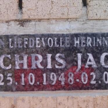 JACOBS Chris 1948-2009