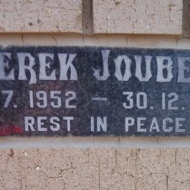 JOUBERT Derek 1952-1989