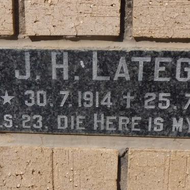 LATEGAN J.H. 1914-1986